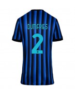 Inter Milan Denzel Dumfries #2 Domácí Dres pro Dámské 2025-26 Krátký Rukáv
